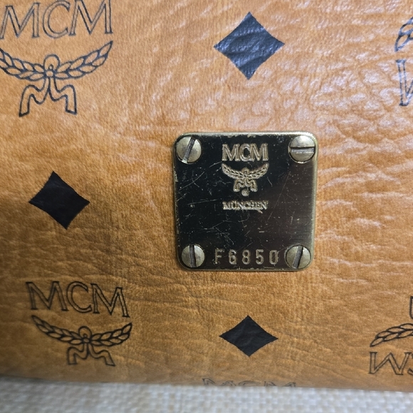 MCM Mini Barrel Crossbody Bag EUC - Picture 2 of 13